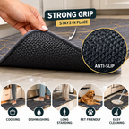 WaterCraft 2-Piece Waterproof Memory Foam Kitchen Mat Set